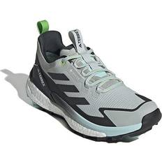 Turquoise - Women Hiking Shoes Adidas Terrex Free Hiker Low GTX Women's Hiking Shoes Semi Flash Aqua