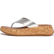 40 ½ - Silver Sandaler Fitflop Dam F-Mode Sandal - Silver