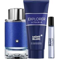 Montblanc Set Explorer Ultra Blue EDP/S 100ml Travel Spray 7.5ml + Shower Gel 100ml