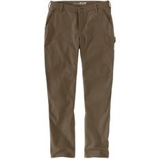 Work Wear Carhartt Rugged Flex Relaxed-Fit Straight Canvas Work Pants for Ladies Regular