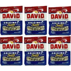 David sunflower seeds David salted & roasted jumbo original sunflower seeds 3.75