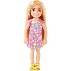 Barbie Chelsea With Purple Flower Dress