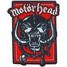 Toys Motörhead red snaggletooth patch warpig logo embroidered iron on