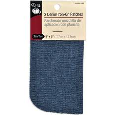 Yarn & Needlework Supplies Dritz 2 Denim Iron-On Patches