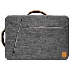 VanGoddy Laptop Messenger, Gray Nylon LAPLEA022 Gray