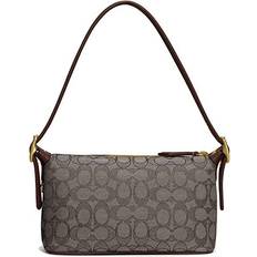 Coach Bolsos bandolera Coach Demi Hobo Bag Oak Maple Jacquard brown