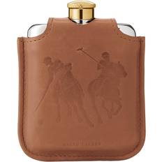 Garrett Flask SADDLE LEATHER Hip Flask