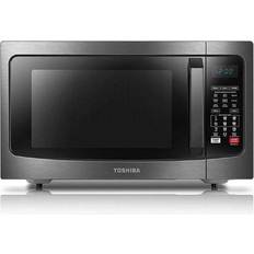 Microwave Ovens Toshiba 13.6 1.5 cu. 1000 Sensor Black, Stainless Steel