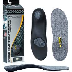 Powerstep Mens-Adult ErgoShield ESD Insoles, Grey, Men's 11-11.5