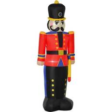 Interior Details Homcom 6ft Christmas Inflatable Nutcracker Blow Up Decoration