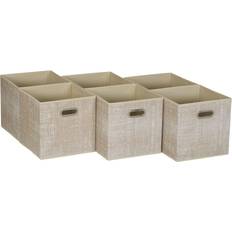 Storage Boxes Household Essentials 6 ct Cube Storage Box