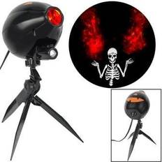 Schwarz Globusse Sunstar Skeleton Hot Hands Halloween Lightshow Projection