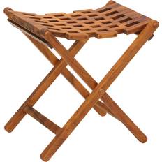 Teak Outdoor Stools bare decor mosaic folding