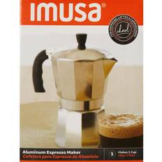 Stove top coffee pot Imusa Aluminum Espresso Stove top 1-cup Coffeemaker