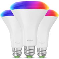 Nanoleaf Lampen Nanoleaf Essentials Matter BR30 E26 60W RGBCW Smart LED Bulb, 3-Pack