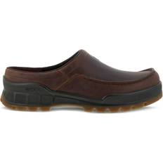 Ecco track 25 ecco Track 25 Men's Moc Toe Clog Leather Cocoa Brown