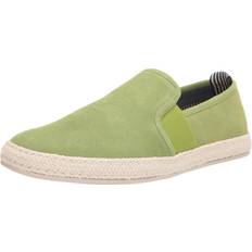 Blue - Men Espadrilles Stacy Adams Men's Nino Slip-on Espadrille Loafer Sneaker, Lime Green