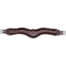 Shires Arma Supafleece Anatomical Girth With Elastic - Brown