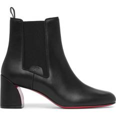 Christian Louboutin Boots Christian Louboutin Turelastic black leather ankle boots