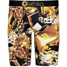 Ethika Clothing Ethika Mens Graphic Briefs Mens Black/Gold