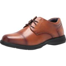 Men - Slip-On Oxford Nunn Bush Men's Kore Pro Cap Toe Slip-Resistant Oxfords