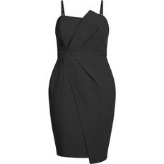 City Chic Enchant Dress - Black