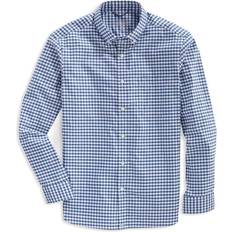 Vineyard Vines On-The-Go brrr Gingham Shirt - Blue Bay