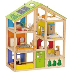 Hape Puppen & Puppenhäuser Hape Furnished All Season House