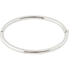 Pilgrim Sophia Recycled Bangle Bracelet Silverplated Dam Kedjearmband Utan Hänge one