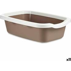 Kattlåda Beige Plast 11 Antal