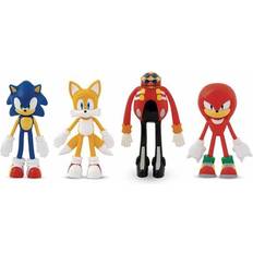 Sonic Actiefiguren Sonic Sats med figurer 4 Delar