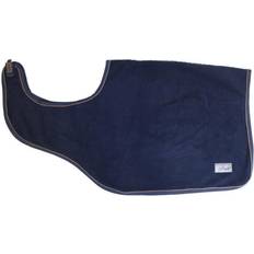 Kentucky Ridtäcke Fleece Heavy Marinblå