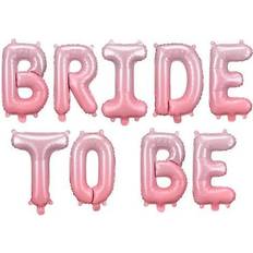 Bride to be PartyDeco Bokstavsballonger Bride To Be