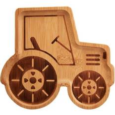 Sass & Belle Tractor Bamboo Plate