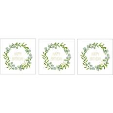 Paperproducts Design Servetter Fish Marine 33x33 cm 3 st 20-pack
