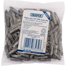 Draper 83432 1/4in PZ Insert Bits Bag of 100