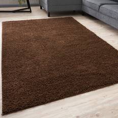 THE RUGS Myshaggy Collection Solid Brown