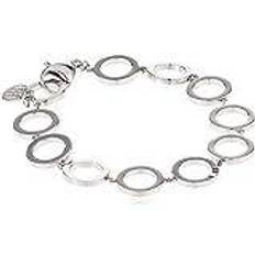 Tommy Hilfiger White Bracelets Tommy Hilfiger WoMens Stainless Steel Bracelet - Silver