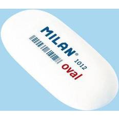 Accesorios de pluma MiLAN Caja 12 Gomas de Borrar Oval 1012