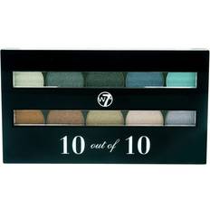 Ögonmakeup W7 10 out of 10 Eyeshadows Assorted Shades