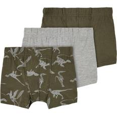 Name It Boxers Name It Dinosaur Boxer Shorts 3-pack - Olive Night (13206975)