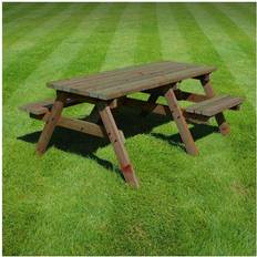 Rutland County Garden Furniture Bisbrooke 6ft Disabled Picnic