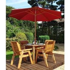 Charles Taylor Four Circular Patio Dining Set