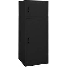 Selles de Cheval vidaXL Armoire à selles Noir 53x53x140 Acier 339601