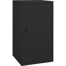 Black Horse Saddles vidaXL Saddle Cabinet Black Steel Indoor Storage Tack Locker Harness Cabinet