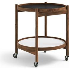 Serviertische Brdr. Krüger Bølling Bakkebord 50 Olieret Valnød Ø50 x 55 cm Serviertisch