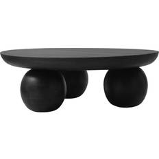 Jakobsdals Mira Ø90 cm Black Coffee Table