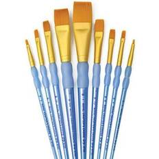 Royal & Langnickel Kunst en Ambachten Royal & Langnickel 9 PC GT SHADER/WASH BRUSH SET 3 pack