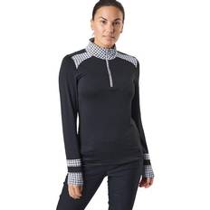 Daily Sports Tops Daily Sports Salma Half Neck Black Female