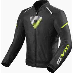 Rev'it! Sprint H20 Motorcycle Textile Jacket - Black/Yellow
